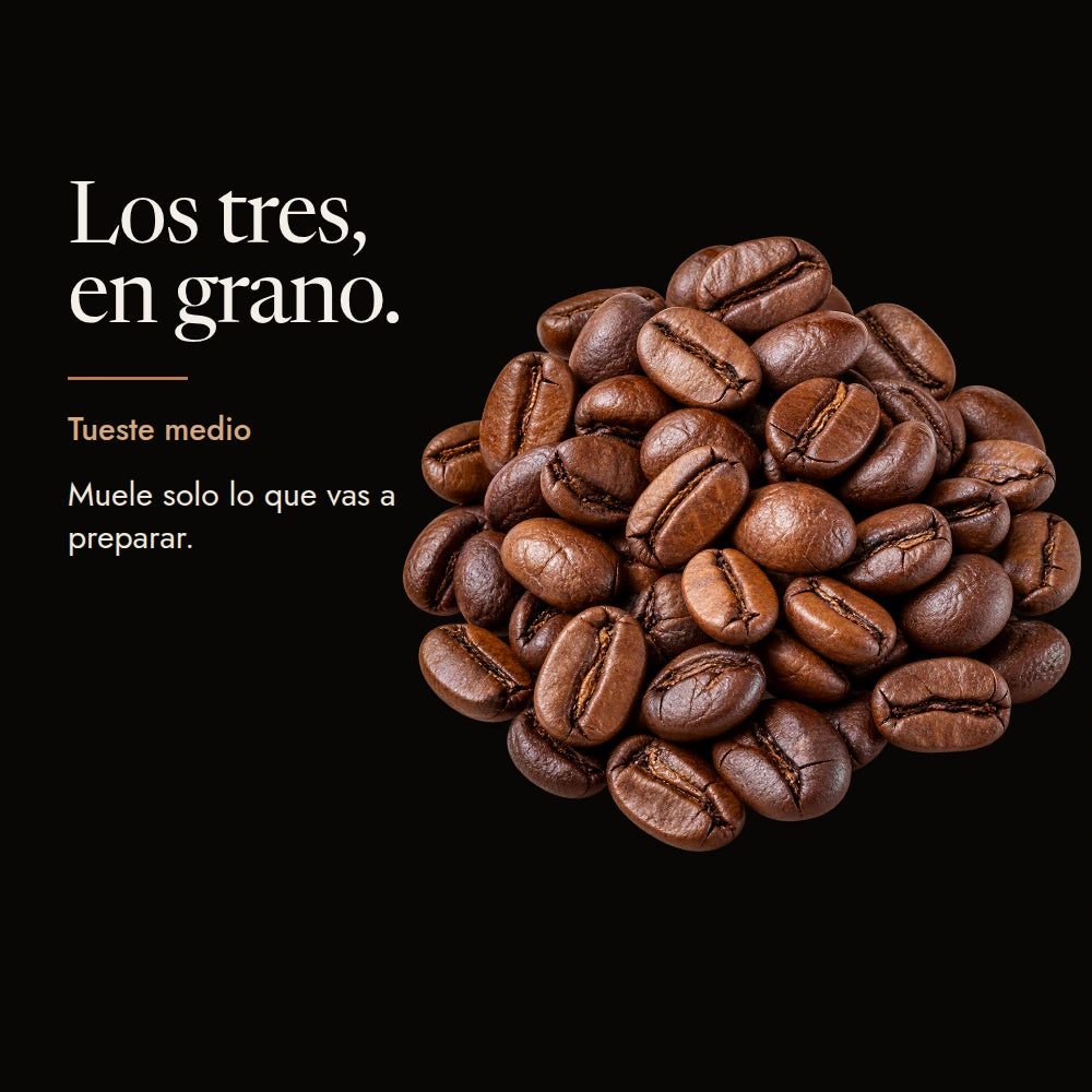 Granos de café JAEL tostados, tueste medio