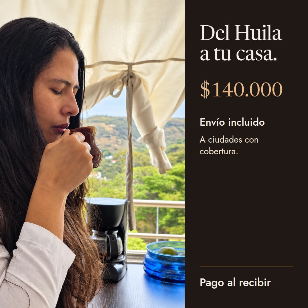 Origen Esencial del Huila, envío incluido y pago al recibir